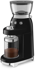 Кавомолка Smeg Style Aesthetic Black (CGF03BLEU)