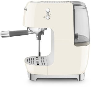 Ріжкова кавоварка Smeg Style Aesthetic Cream Glossy Finishing (ECF03CREU)