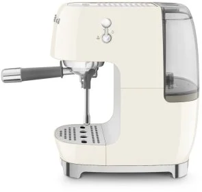 Фото: Ріжкова кавоварка Smeg Style Aesthetic Cream Glossy Finishing (ECF03CREU) № 6 | KTC
