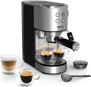 Фото: Ріжкова кавоварка KRUPS Virtuoso+ Tamping System (XP499EE0) № 3 | KTC