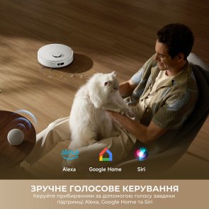 Робот-пилосос Dreame Bot F20 White (RLF41GA-Wh)