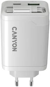 Фото: Зарядний пристрій Canyon OnCharge 65RC GaN 65W White (CNS-CURC65ACW) № 6 | KTC