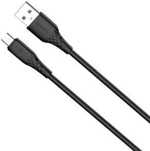 Кабель ColorWay CBUM094 3A AM / MicroUSB 1m Black (CW-CBUM094-BK)