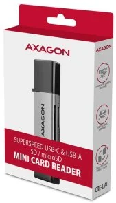 Фото: Кардрідер Axagon CRE-DAC SuperSpeed USB-C/USB-A № 2 | KTC