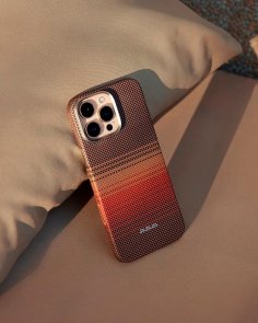 Чохол Pitaka for Apple iPhone 16 Pro - Tactile Woven Sunset PitaTap (KI1602SU)