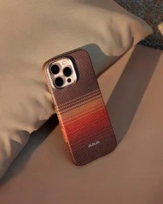 Фото: Чохол Pitaka for Apple iPhone 16 Pro - Tactile Woven Sunset PitaTap (KI1602SU) № 10 | KTC