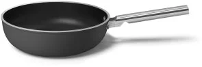 Фото: Сковорода Smeg 50S Retro Style WOK 30cm Black Matte (WOF3002BLM) № 6 | KTC