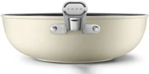 Фото: Сковорода Smeg 50S Retro Style WOK 30cm Creame (WOF3002CRM) № 6 | KTC