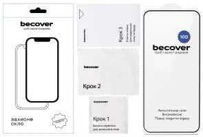 Фото: Захисне скло BeCover 10D for Xiaomi 15T Pro - Black (715709) № 3 | KTC