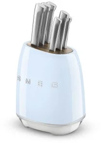 Фото: Набір ножів Smeg Retro Style Pastel Blue (KBSF02PB) № 2 | KTC