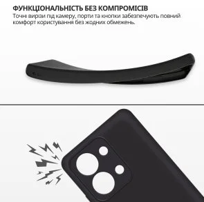 Фото: Чохол BeCover for Xiaomi Redmi 15 4G - Black (715792) № 4 | KTC