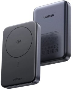 Батарея універсальна UGREEN Magnetic Wireless PB761 10000mAh 30W Black (45763)