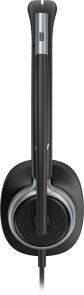 Гарнітура накладна Poly Mission 625 Stereo USB Wired, Black