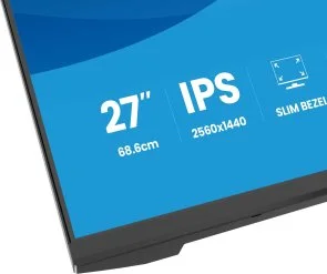 Фото: Монітор iiyama X2793QSU-B1 Black - 27" IPS / 2560×1440 / 75 Гц / Adaptive Sync № 10 | KTC