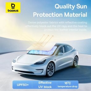  Сонцезахисна парасоля для авто Baseus CoolRide (C20656101111-00)