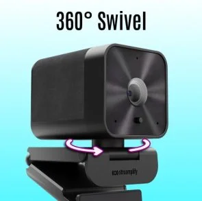 Фото: Web-камера Streamplify CAM G-QHD-4M30 Black (SPCW-CGQH421.11) № 9 | KTC