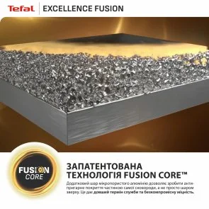 Фото: Сковорода Tefal Excellence Fusion 24cm Black (G3388402) № 6 | KTC