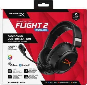Фото: Гарнітура HyperX Cloud Flight 2 Black (B5VC4AA) № 11 | KTC