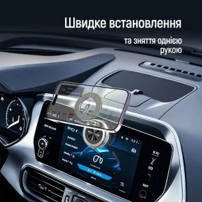 Фото: Кріплення для мобільного телефону ColorWay MagSafe 360 Black (CW-CHM21-BK) № 10 | KTC
