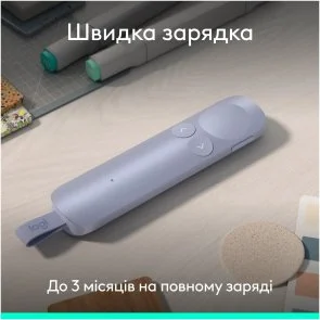 Фото: Презентер Logitech Spotlight 2 Light Lilac (910-007673) № 11 | KTC