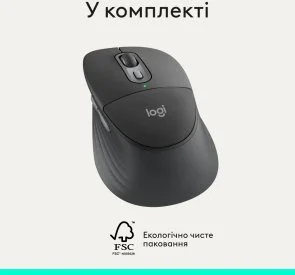 Фото: Миша Logitech Signature Comfort Plus M850 L Wireless Graphite (910-007715) № 12 | KTC