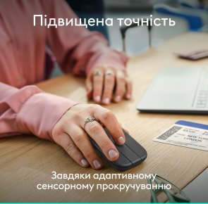 Миша Logitech Mobi Fold Graphite (910-007604)