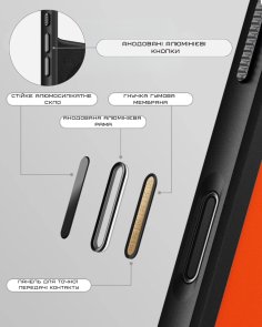 Чохол Nomad for Apple iPhone 17 Pro - Rugged Ultra Orange (NM014070858)
