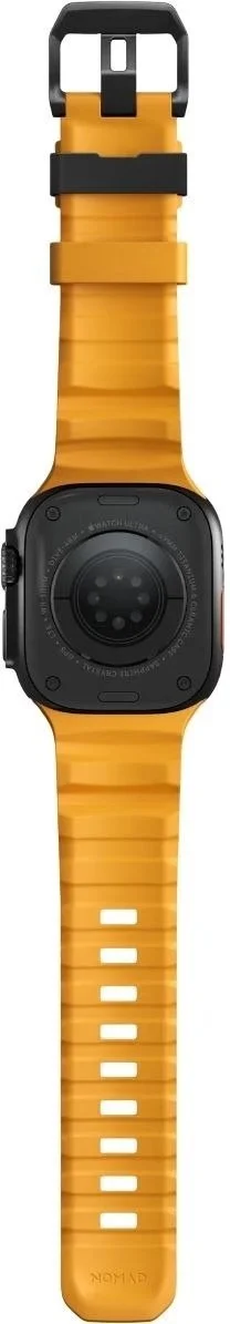 Фото: Ремінець Nomad for Apple Watch 46mm/49mm - Rocky Point Band Black Titanium Hardware Sol (NM014810858) № 7 | KTC