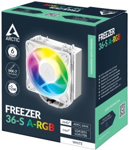 Кулер для процесора Arctic Freezer 36-S ARGB White (ACFRE00199A)