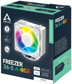Фото: Кулер для процесора Arctic Freezer 36-S ARGB White (ACFRE00199A) № 9 | KTC