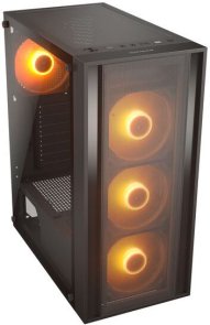 Корпус Cougar MX160 RGB Black with window