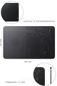 Пошукова мітка Nomad Black Air with Find My (NM01297185)