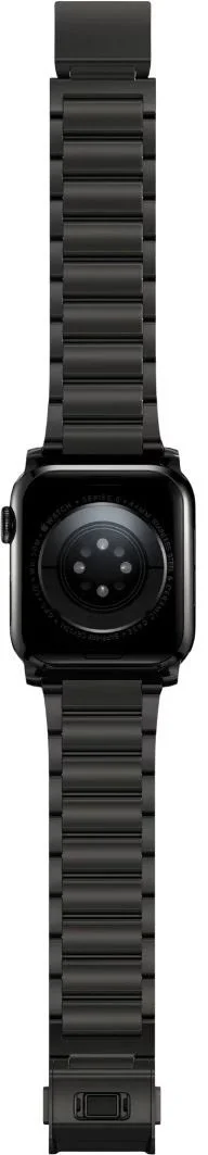 Фото: Ремінець Nomad for Apple Watch 46/49mm - Steel Graphite Hardware Graphite (NM1A41BXS0) № 8 | KTC