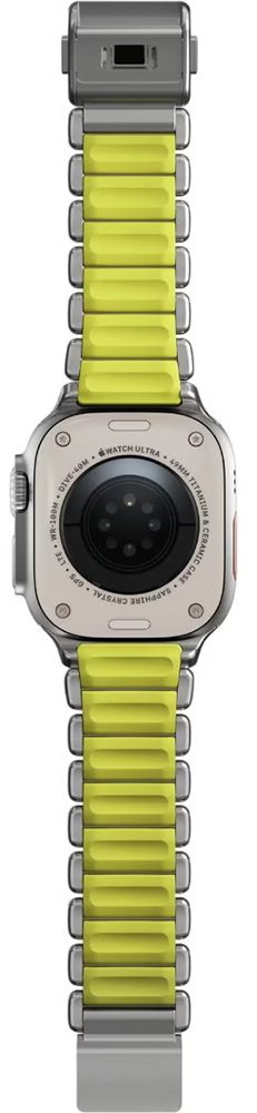 Ремінець Nomad for Apple Watch 46/49mm - Stratos Natural Hardware Volt (NM011147858)