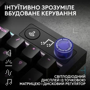 Фото: Клавіатура Logitech G316 X 98 Tactile ENG/UKR USB Black (920-014205) № 5 | KTC