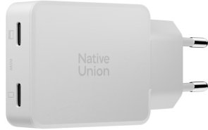 Зарядний пристрій Native Union Pocket GaN PD 65W White (POCK-PD65-WHT-EU)