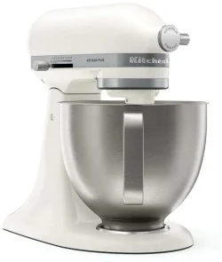 Фото: Планетарний міксер KitchenAid Artisan Plus 4.7L 5KSM50PKVE Porcelain White (5KSM50PKVEPL) № 3 | KTC