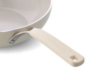 Сковорода KitchenAid Aluminium Ceramic 24cm Cream (CC009715-001)