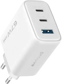 Фото: Зарядний пристрій Proove Silicone Power 2 67W White (WCSP26120002) № 2 | KTC