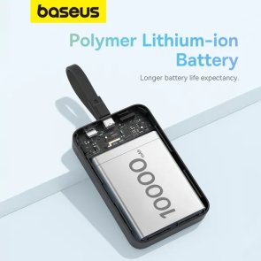 Батарея універсальна Baseus Magnetic Mini 30W 10000mAh Black (P1002210B113-00)