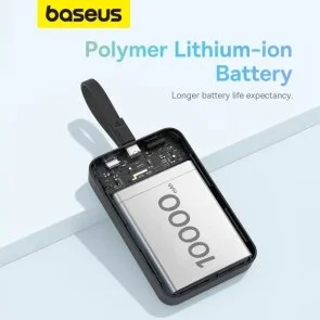 Фото: Батарея універсальна Baseus Magnetic Mini 30W 10000mAh Black (P1002210B113-00) № 12 | KTC