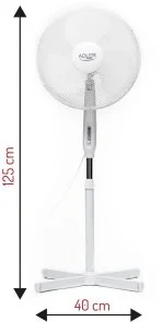 Фото: Вентилятор Adler AD 7305 White (AD7305) № 4 | KTC