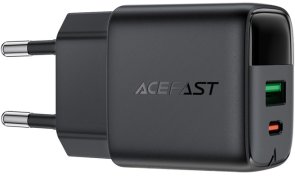 Зарядний пристрій Acefast A114 GAN 25W Black (6974316284437)