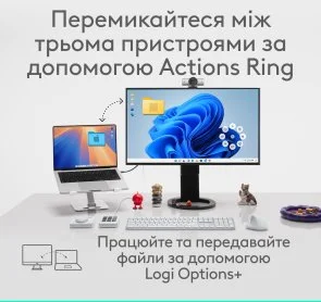 Фото: Миша Logitech MX Master 4 Performance Wireless/Bluetooth Graphite (910-007562) № 10 | KTC