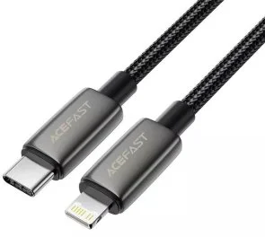 Фото: Кабель Acefast C23-01 30W Type-C / Lightning 1.2m Black (6974316285410) № 3 | KTC