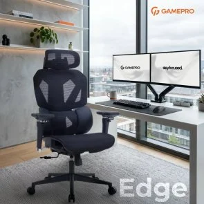 Фото: Крісло GamePro EDGE Black (GC820MB) № 2 | KTC