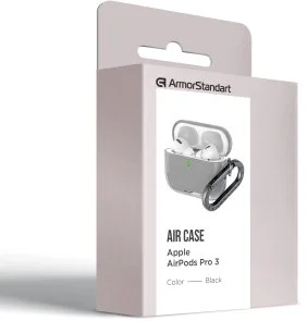 Фото: Чохол ArmorStandart for Apple Airpods Pro 3 - Air Black (ARM88267) № 3 | KTC