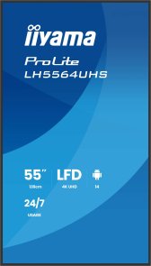 Інтерактивний дисплей iiyama ProLite LH5564UHS-B1AG 54.6