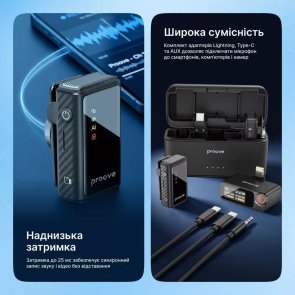 Радіосистема Proove Forum Pro Black (PFWM00000201)