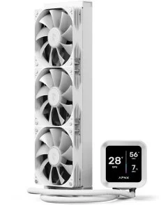 Фото: Система рідинного охолодження APNX LC1-D 360 White (APLA-SV36117.21) № 3 | KTC